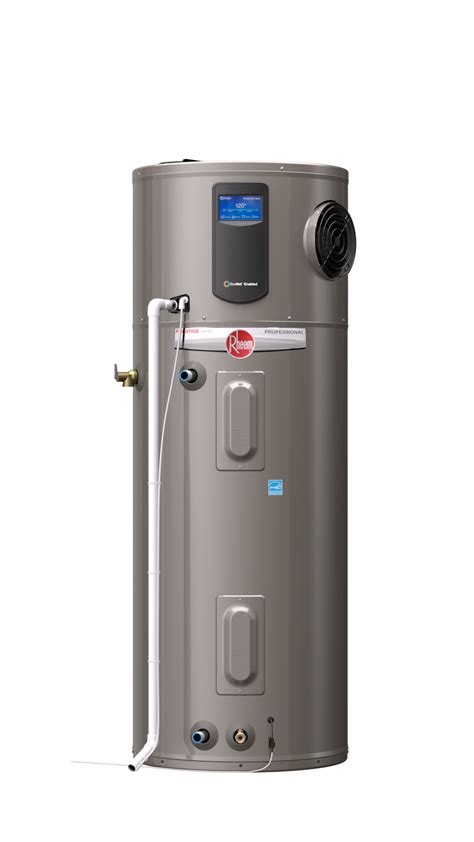 hot water heater  rheem reduces energy    builder magazine heaters products