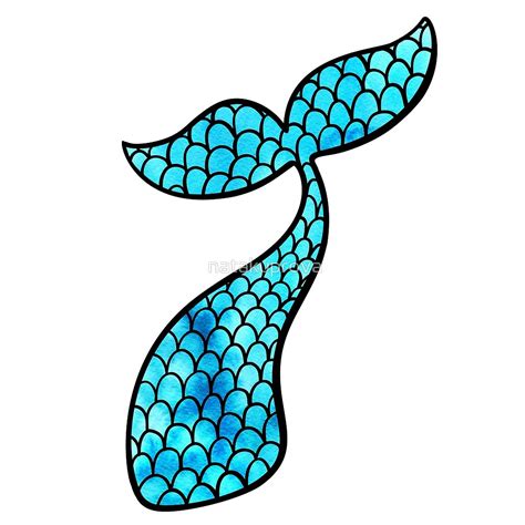 mermaid tail clipart silhouette   svg cut file    single zip file