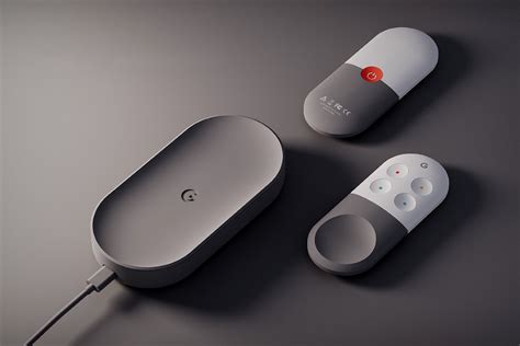 google chromecast   apple tv style makeover   remote yanko design