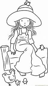 Coloring Holly Hobbie Hen Pages Coloringpages101 sketch template