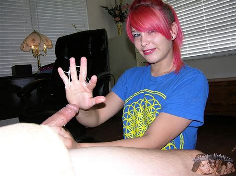 Abby Paradise Gets Sticky Hands Giving A Handjob 2 Of 2