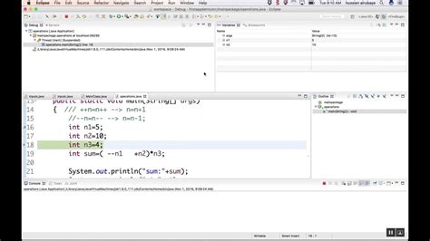 Java Debug Your Code Step By Step With Eclipse Youtube