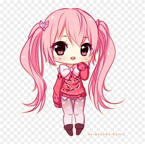 anime christmas girl amime chibi pink kawaii eye  transparent