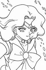 Neptune Sailor Moon Coloring Pages Drawing Tsuki Matsuri Choose Board Book Getdrawings Resource Again sketch template