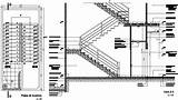 Stair Dwg Detail  Section Plan Cadbull Description sketch template