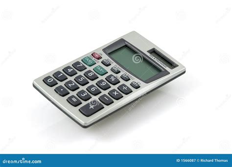 calculator stock afbeelding image  boekhouding geheugen
