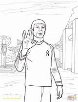 Spock Raumschiff Ausmalbild Supercoloring Raumschiffe Getdrawings sketch template