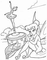 Coloring Disney Pages Fairies Tinkerbell Printable Kids Music Box Sad Fairy Color Watching Bestcoloringpagesforkids Sheets Print Pixie Hollow Cartoon Princess sketch template