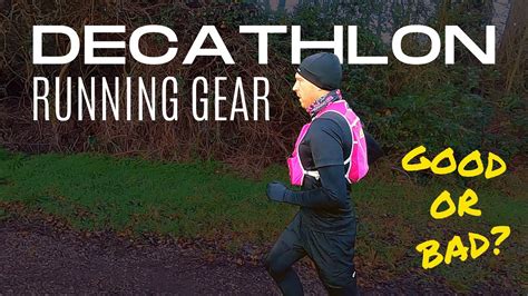 decathlon running clothes review youtube