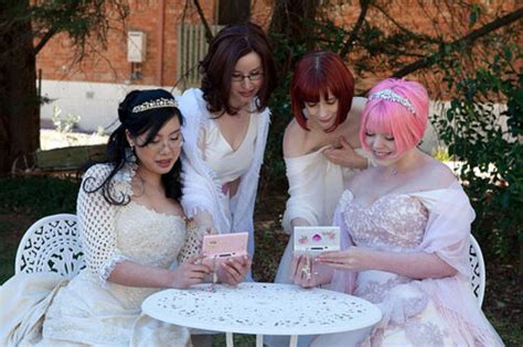 awesome gamer geek lesbian wedding boing boing