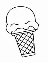 Ice Cream Coloring Cone Pages Printable Print Sundae Kids Color Clipart Outline Sheet Scoop Drawing Easy Bestcoloringpagesforkids Getcolorings Double Cliparts sketch template