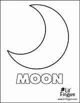 Moon Coloring Pages Phases Preschool Template Stars Ramadan Crafts Star Printable Sun Mosaic Kids Color Activity Crescent Fingers Lil Eid sketch template