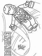Lego Coloring Marvel Pages Boys Printable Recommended sketch template
