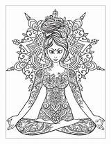 Mandala Mandalas Ausmalen Poses Meditative Coloriage Lire sketch template