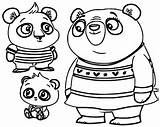 Panda Patate Bodi Nico Ami Coloriages 2163 sketch template
