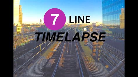 nyc subway timelapse  queens bound   youtube