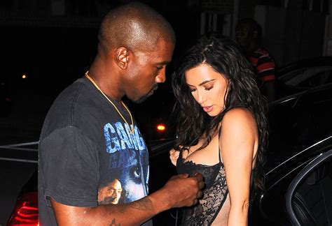 Kanye West And Kim Kardashian Put On A Raunchy Show In Miami