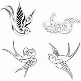 Tattoo Swallow Outline Bird Printable Designs Tattoos Stencils Drawing Stencil Meaning Birds Gorgeous Sparrow Lovely Flower Beautiful Drawings Getdrawings Tattoomagz sketch template