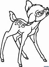 Bambi sketch template