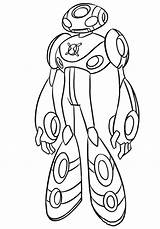 Ben Coloring Pages Alien Ultimate Drawing Ten Omniverse Draw Characters Echo Colouring Humungousaur Kids Aliens Color Cannonbolt Boys Clipart Step sketch template