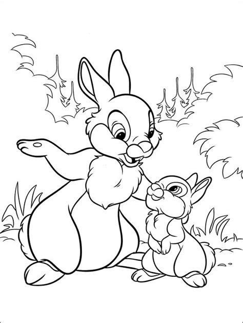 disney bunnies coloring pages cartoons   years kids