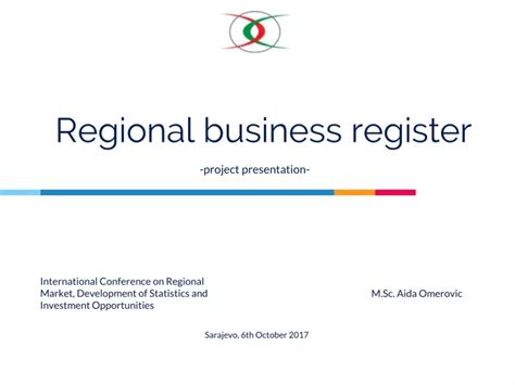 regional business register powerpoint    id