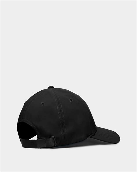 unisex baseball cap with metal logo arsene black rudsak rudsak