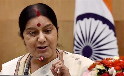 Sushma Swaraj Responds To Visa Request By Indian Man For Pakistani Wife