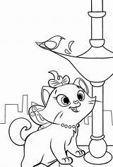Aristocats Coloring Pages sketch template