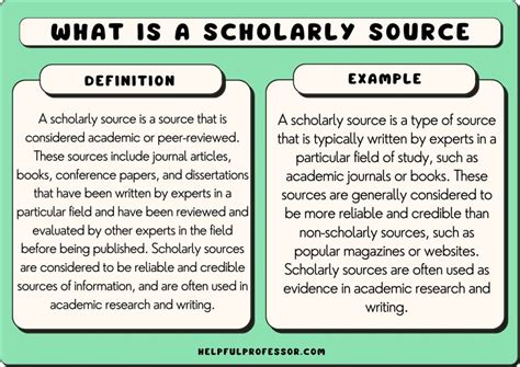 scholarly source    examples