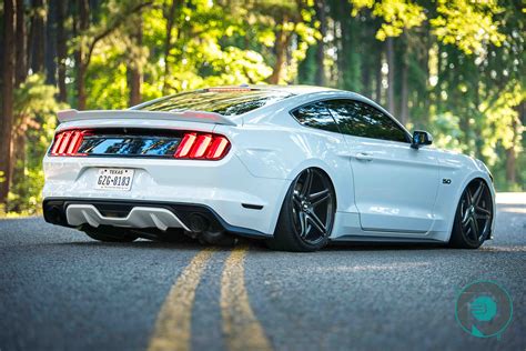 white  ford mustang gt leale ryan