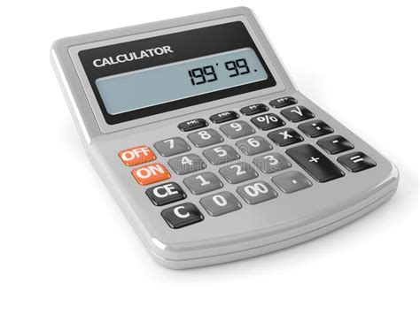 calculator stock illustratie illustration  bankwezen
