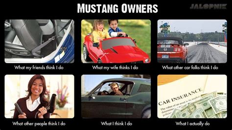 What People Think Ford Mustang Owners Do
