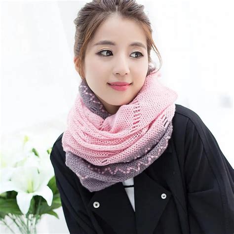 200pcs lot hollow out scarf women long fashion warm knitted scarves