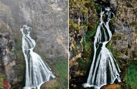 This Waterfall In Peru Is Known As Waterfall Of The Bride R Pics