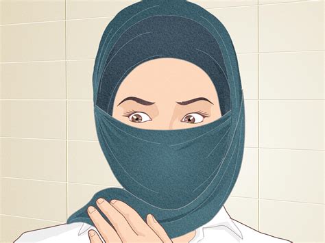 ways  cover  face   hijab wikihow