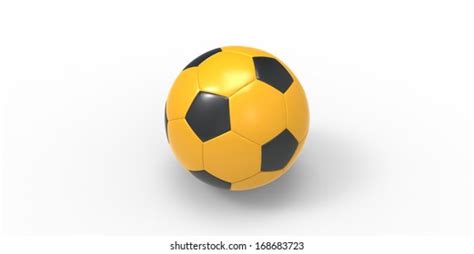 perfect soccer ball football clean bright stock illustration
