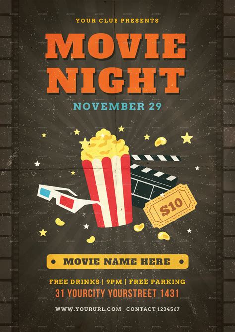 examples   night flyers  psd ai eps vector examples