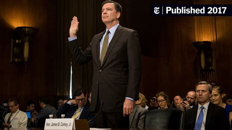 F B I Director James Comey Is Fired By Trump The New York Times