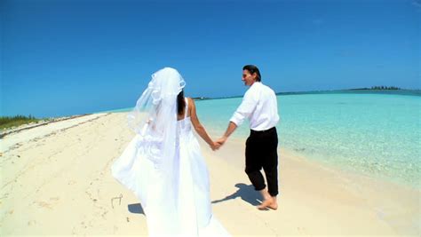 just married couple having fun at the beach stock footage video 3856496 shutterstock