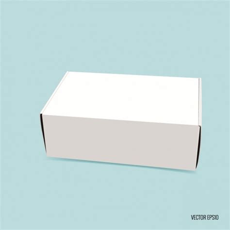 vector rectangular blank box