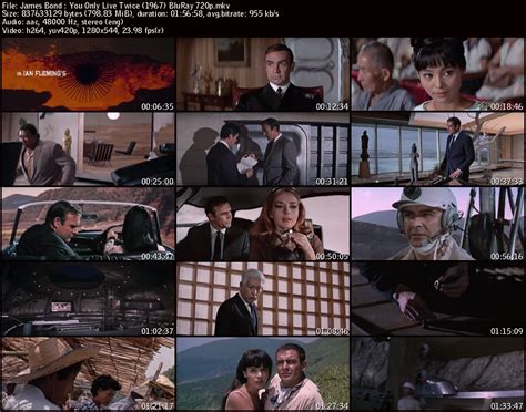 Sepakkang James Bond You Only Live Twice 1967 Bluray