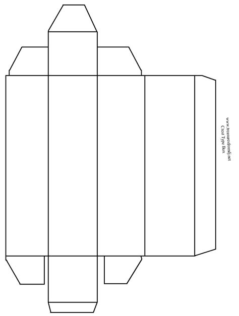 images  printable box template  lid printable paper box