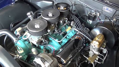 gto engine comparment  tri power youtube