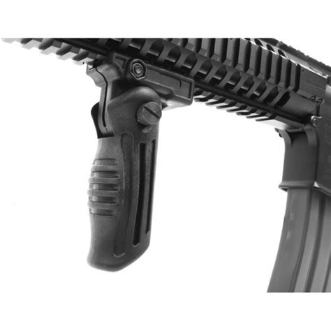 folding tactical vertical forend grip lightweight polymer fits weaverpicatinny rail bargaindock