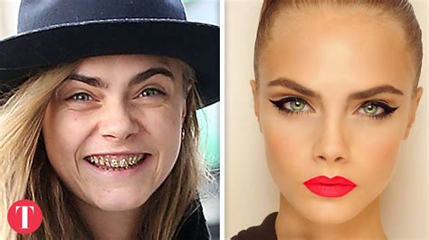 10 Shocking Photos Of Supermodels Without Makeup Pt 1