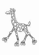 Hugolescargot Girafe sketch template