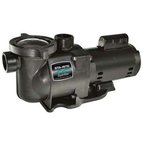 sta rite phkrad  supermax pool pump   hp  pool supplies superstore pool