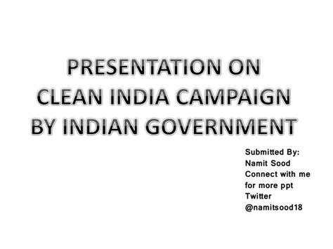clean india campaign