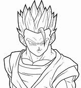 Gohan Goku Sketch Drawing Drawings Dragon Coloring Ball Ultimate Mystic Teen Son Draw Pages Pencil Preview Paintingvalley Deviantart Vs Print sketch template